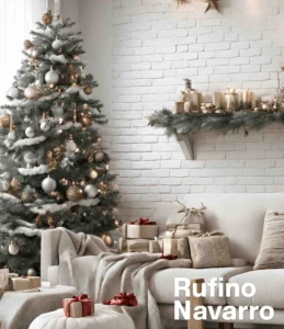 Ideas para decorar tu salón esta Navidad: ambiente cálido y festivo con árbol de Navidad